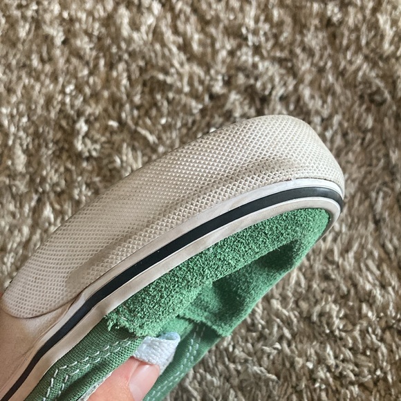 Green Old Skool Vans - Picture 10 of 10